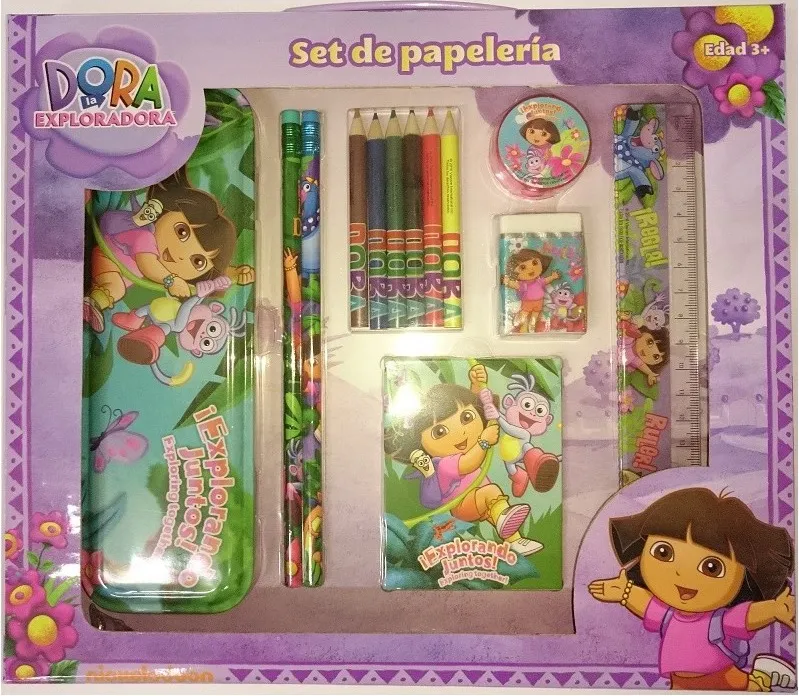 Set Papelería Dora