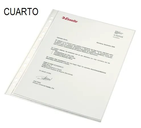 FUNDA MULTITALADRO ESSELTE A5 2526