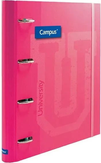 Carpeta Ringbook Soft 4 Anillas C/Recambio Fucsia