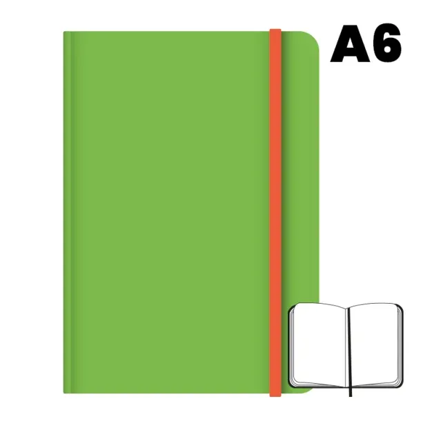 LIBRETA CAMPUS A6  96H 75G LISO VERDE