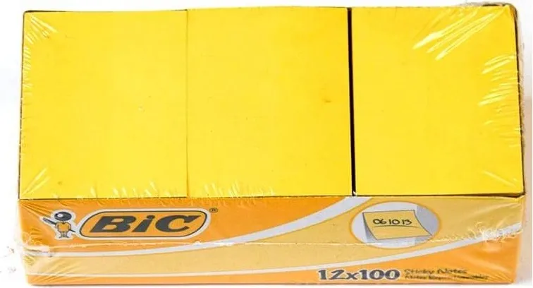 NOTAS ADHESIVAS BIC 38X51