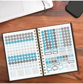 Agenda Finocam 16 Meses Haiku E10 Sv Horiz.negro 25-26 - imagen 14