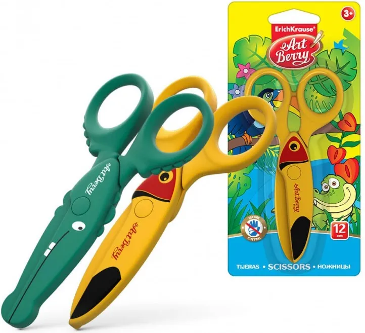 TIJERA PLÁSTICO INFANTIL 12cm