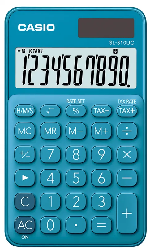 Calculadora Casio SL310 Azul
