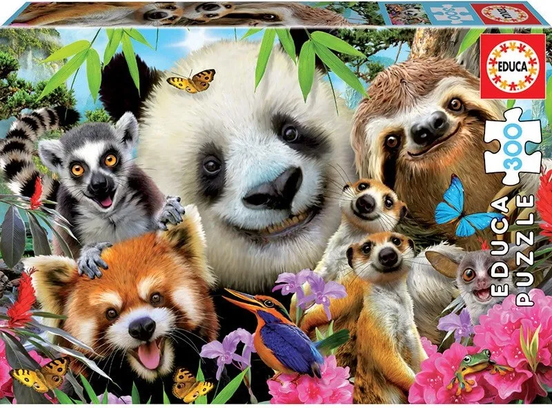 PUZZLE 300 BLACK-EYEC FRIENDS SEFIE