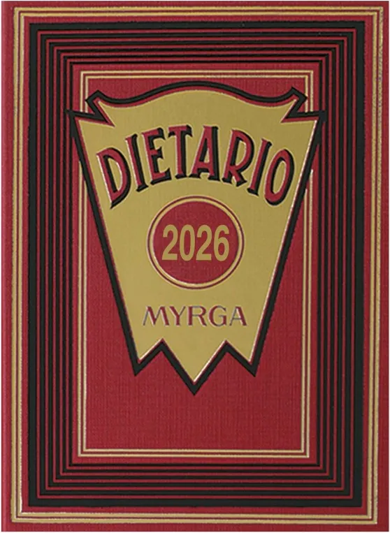 DIETARIO MYRGA CUARTO ROJO 2026 1DP