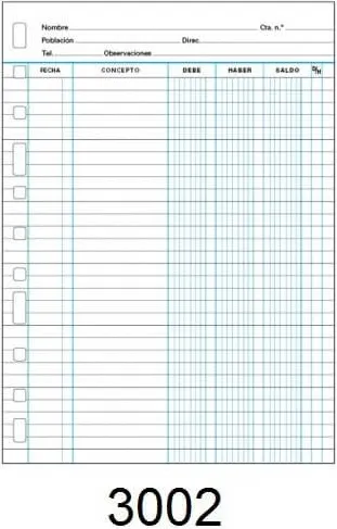 Recambio Multifin 3002 Ctas.corrientes 4º