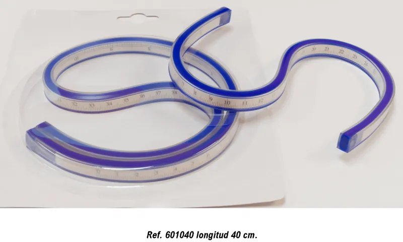 Regla Curvas Flexible 40CM
