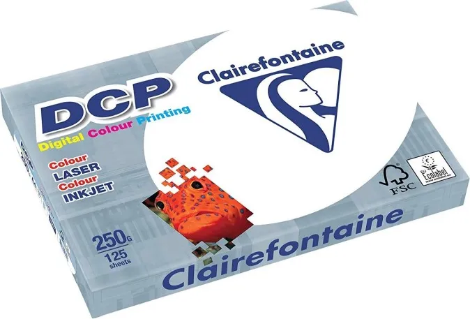 Papel Multifunción Clairefontaine A4 250G 125H