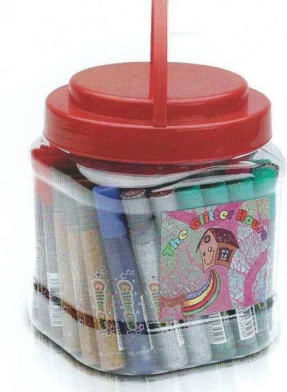 PEGAMENTO GLITTER 60 TUBOS SURTIDOS