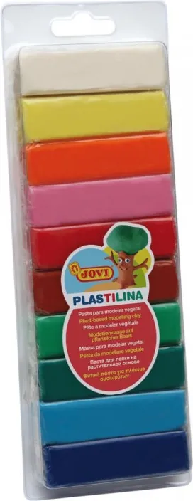 PLASTILINA JOVI 10 BARRAS SURTIDAS