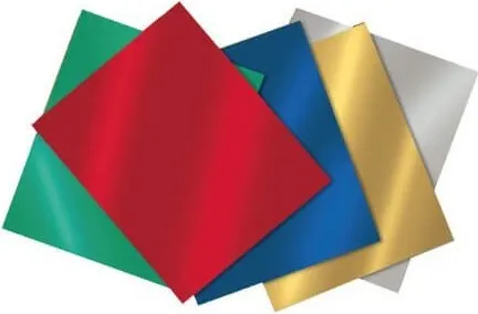 CARTULINA A4+ METALIZADA 5 HOJAS SURTIDAS