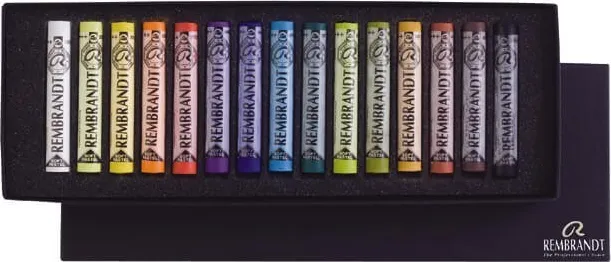 PASTEL BARRA REMBRANDT 15 COLORES