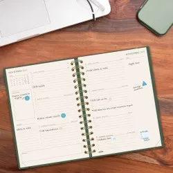 Agenda Finocam 16 Meses Haiku E10 Sv Horiz.verde 25-26 - imagen 4