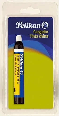 Tinta China Pelikan Tubo 9ml Negro
