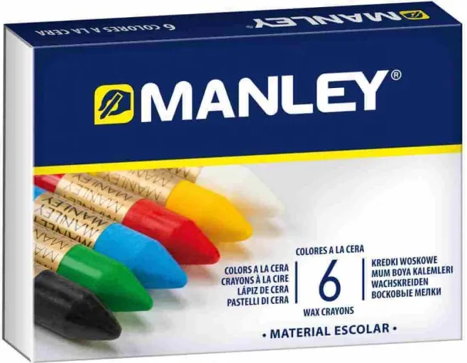 Ceras Manley 6 colores