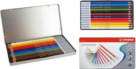 LAPIZ STABILO CARBOTHELLO 12 COLORES