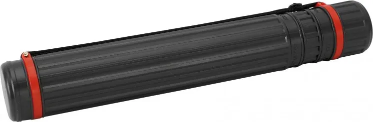 TUBO PORTAPLANO MAKRO NEGRO 40-74CM