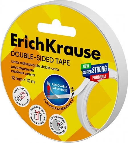 CINTA DOBLE CARA ERICH KRAUSE12mmX10m