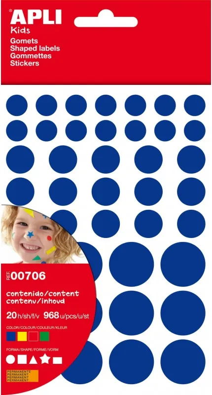 Gomets sobre Figuras Geométricas