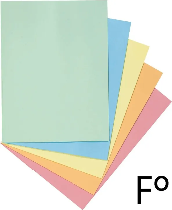 SUBCARPETA FOLIO COLORES PASTEL