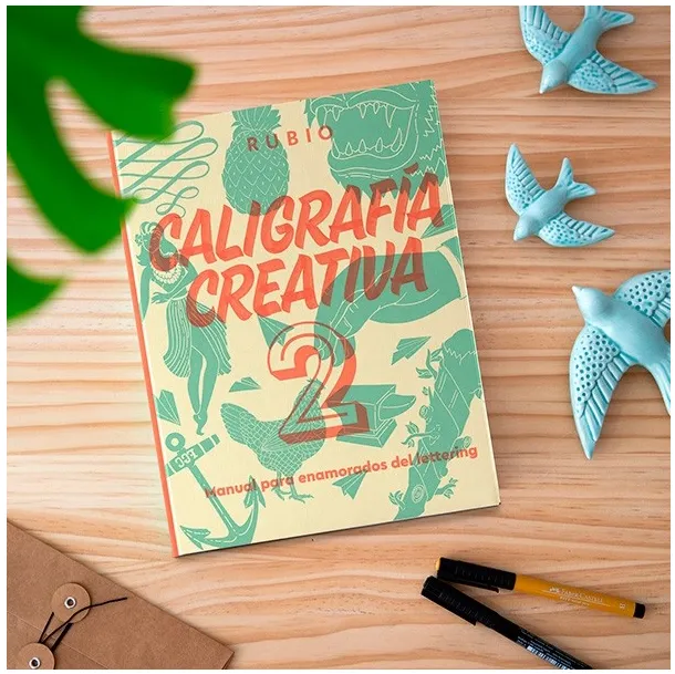 LIBRO CALIGRAFIA CREATIVA RUBIO 2