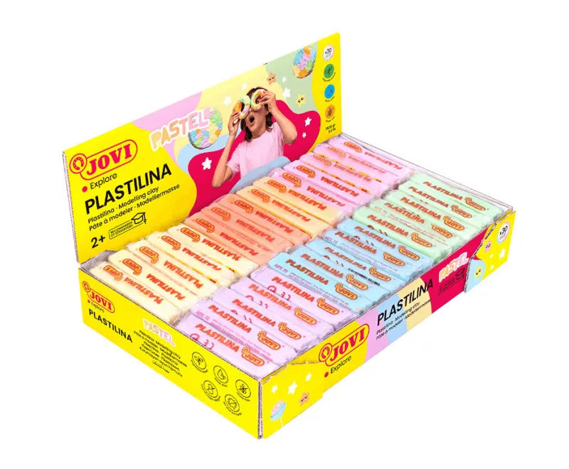PLASTILINA JOVI PASTEL 50GR