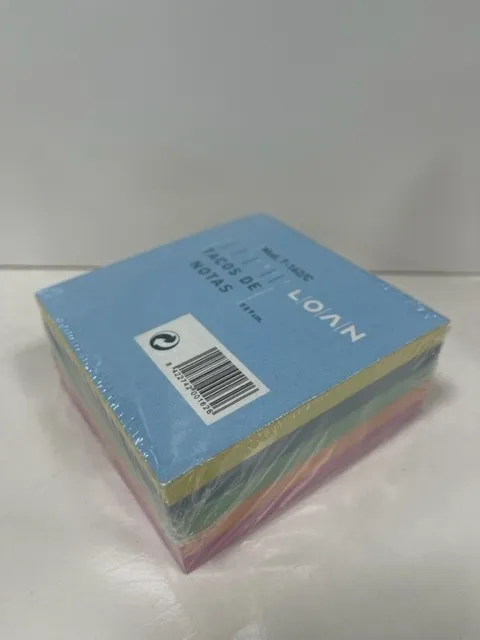 Taco Encolado Notas Colores 90X90 500H