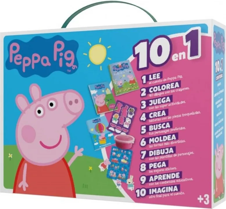 JUEGOS LETRAS Y NUMEROS PEPA PIG