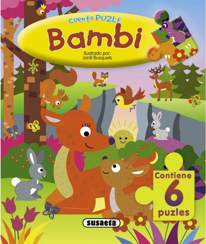 BAMBI CUENTO PUZZLE