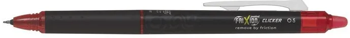 BOLIGRAFO FRIXION POINT CLICKER 0,5 ROJO