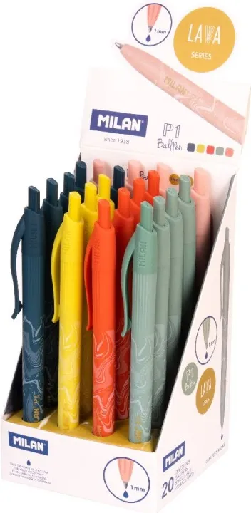 Boligrafos Milan P1 Lava (EXP.20UNID)