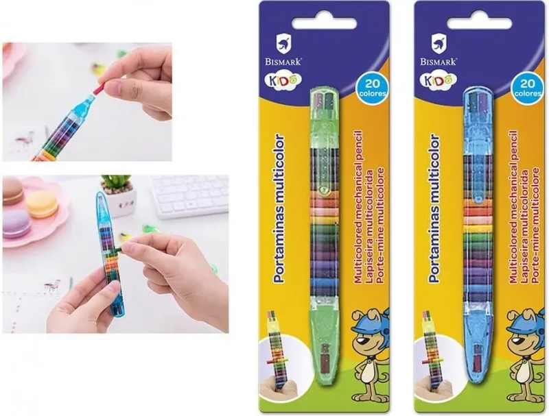 PORTAMINAS MINAS INTERCAMBIABLES MULTICOLOR