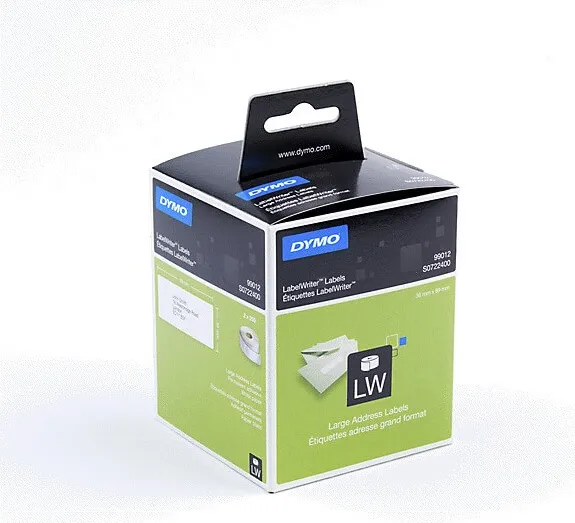 ETIQUETAS DYMO DIRECCION 89X36