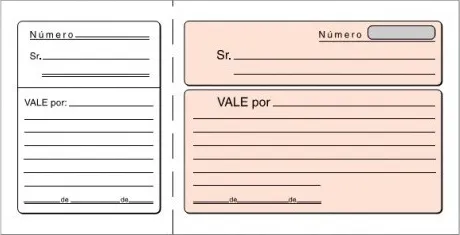 Talonarios Vales T-14