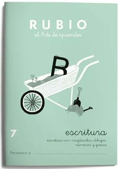 CUADERNO RUBIO ESCRITURA 7