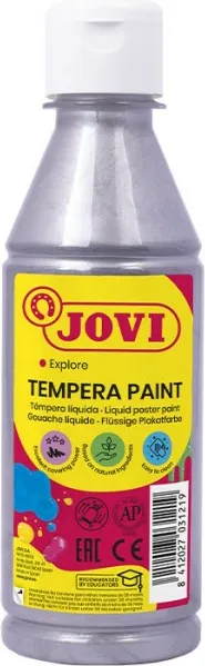 Tempera Líquida Jovi 250ML Plata