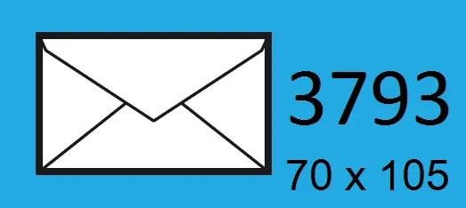 Sobres Sam Blanco 75X105 Visita C/100