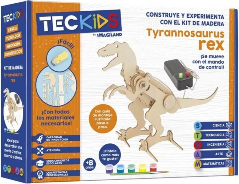 KIT MADERA TECKIDS TYRANNOSAURUS REX