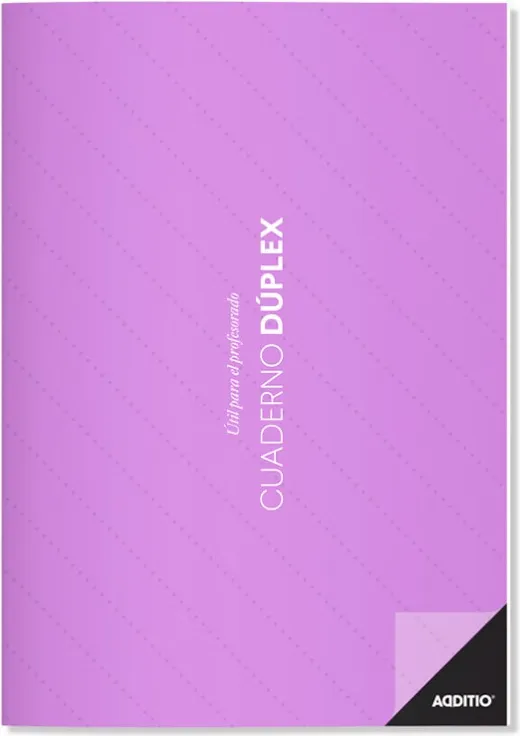 Cuaderno Dúplex Additio
