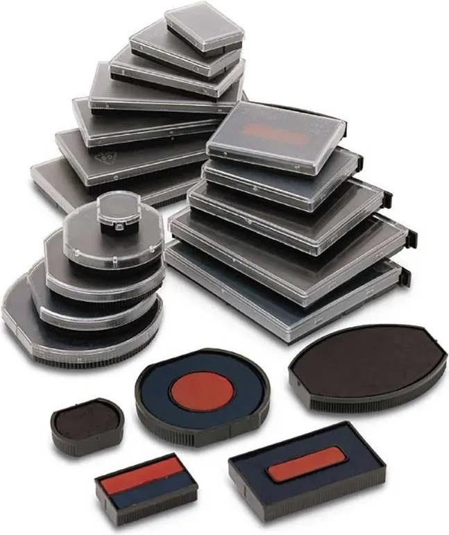 PACK 2 ALMOHADILLAS PRINTER E40 NEGRO