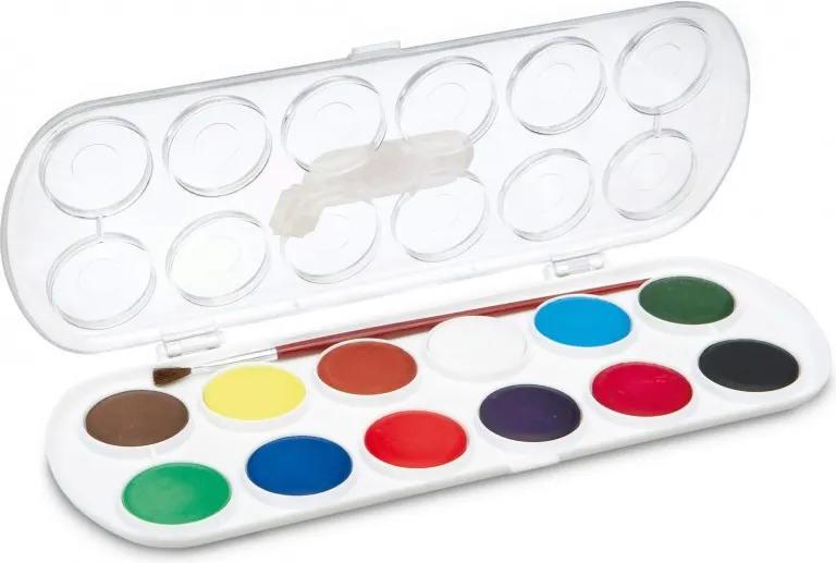 ACUARELA JOVI 12 COLORES 30ML.