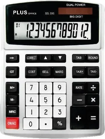 CALCULADORA PLUS SS-295 MARGIN