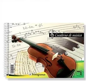 Bloc Música 8 Pentagramas Pacsa