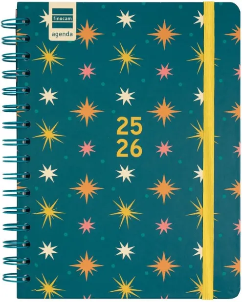 Agenda Finocam Cosmo 1/4 Svh Stars 25-26