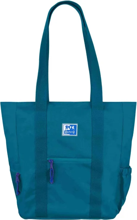 BOLSO TOTE BAG OXFORD B-TRENDT AQUA