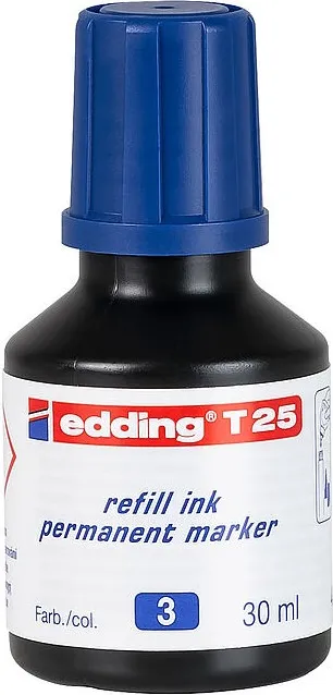 TINTA EDDING FRASCO 30ML AZUL