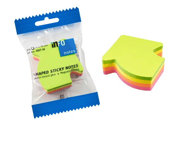 NOTAS ADHESIVAS 70X70 FLECHA