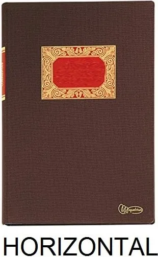 LIBRO MIQUEL RIUS FOLIO HORIZONTAL