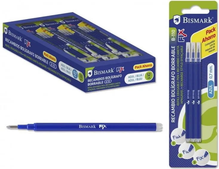 RECAMBIO BORRABLE BISMARK  AZUL